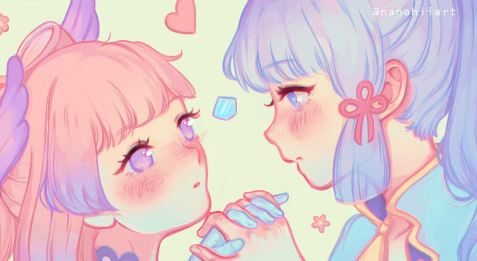 「Love me sweet」- zine collaboration Zine: Thundering Hearts Position: Guest artist –zine site–